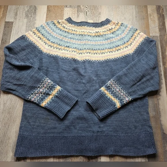 Tiara International Cardigan Women's XL Button Front Blue - Picture 4 of 7